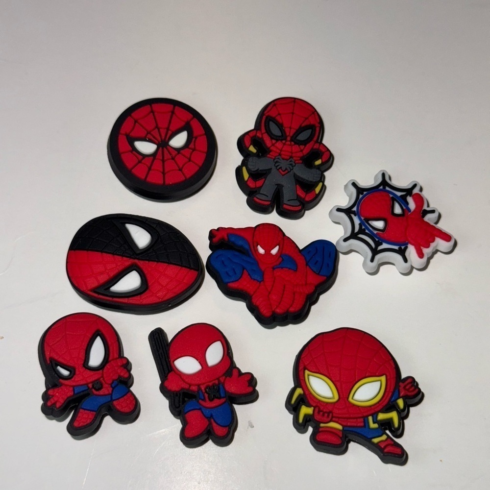 Crocs Spider-Man Marvel Shoe Charms 8 pack